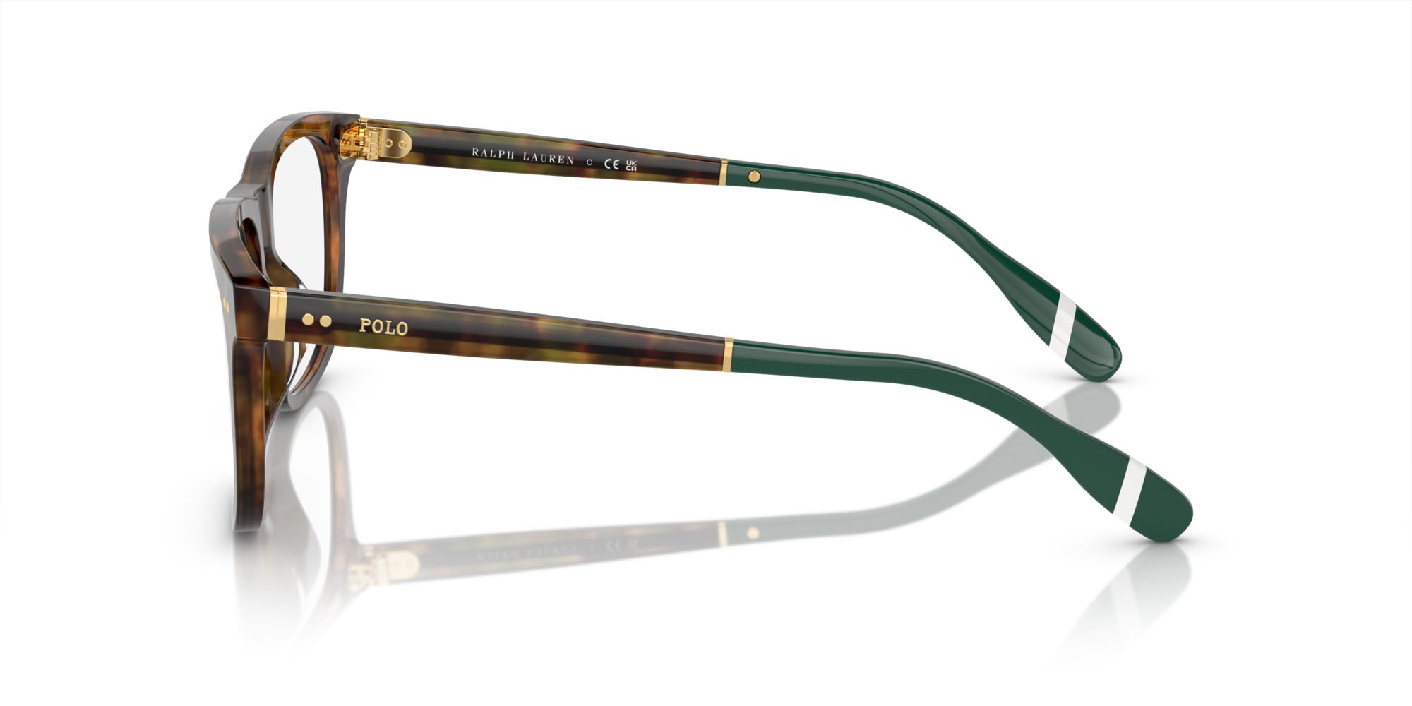 Occhiali da vista Polo PH 2270U (5017) colore marrone tartarugato brillante forma rettangolare lenti lente demo