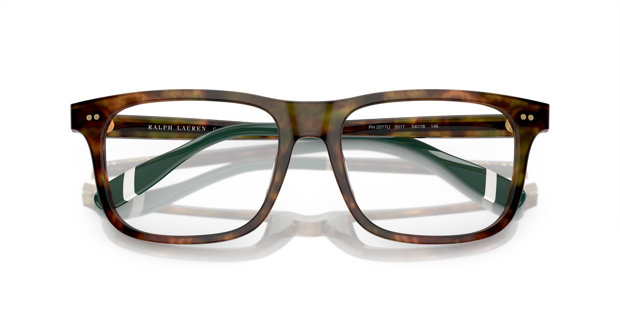 Occhiali da vista Polo PH 2270U (5017) colore marrone tartarugato brillante forma rettangolare lenti lente demo