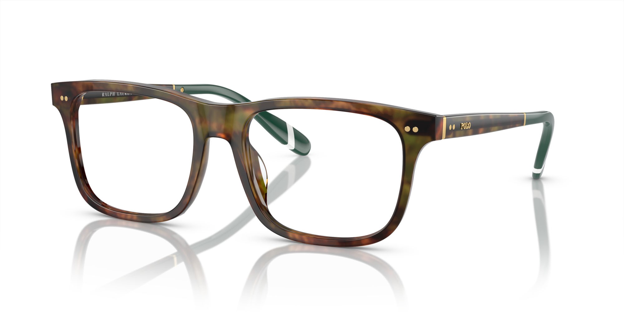 Occhiali da vista Polo PH 2270U (5017) colore marrone tartarugato brillante forma rettangolare lenti lente demo