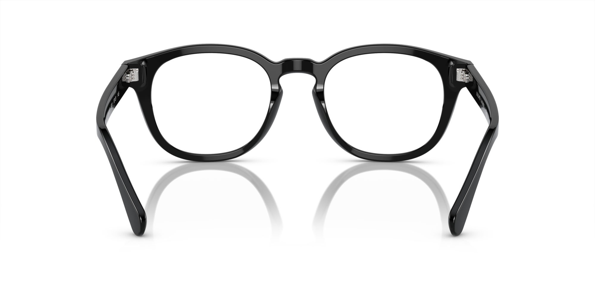 Eyeglasses Polo PH 2272 (5001) color nero lucido shape pantos lenses lente demo