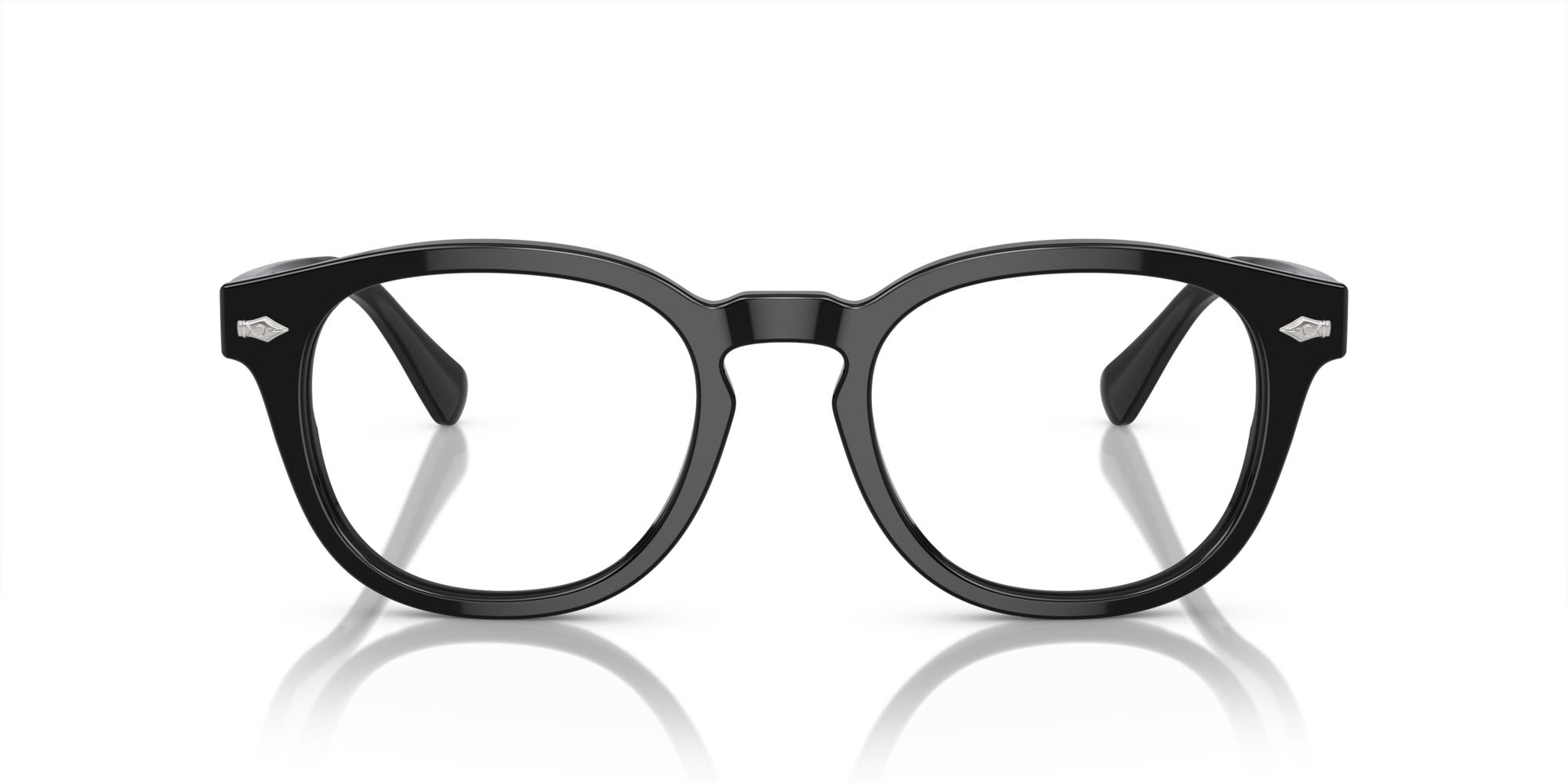 Eyeglasses Polo PH 2272 (5001) color nero lucido shape pantos lenses lente demo