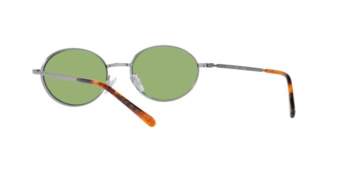 Sonnenbrillen Polo PH 3145 (9266/2) farbe gunmetal semi-brillante form oval gläser verde scuro