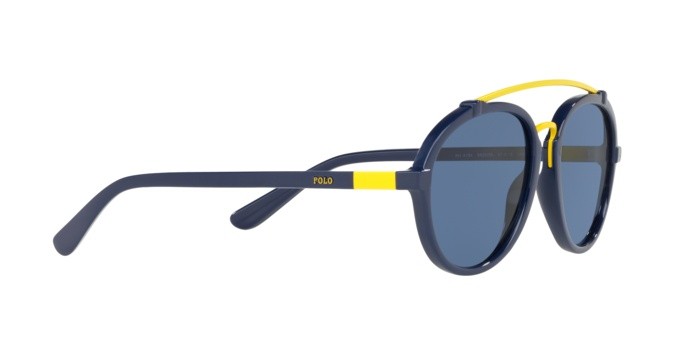 Sonnenbrillen Polo PH 4154 (562080) farbe blue form aviator gläser dark blue