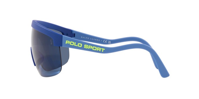 Sonnenbrillen Polo PH 4156 (596280) farbe blu opaco form unregelmäßig gläser blu