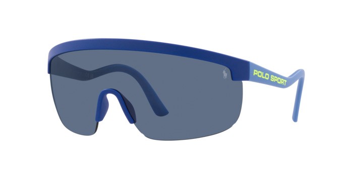 Sonnenbrillen Polo PH 4156 (596280) farbe blu opaco form unregelmäßig gläser blu