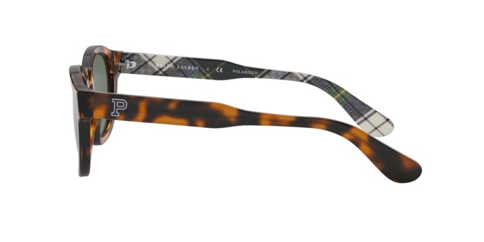 Sonnenbrillen Polo PH 4159 (51349A) farbe antique tortoise form quadratisch gläser polar green
