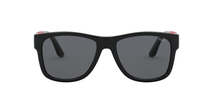 Sonnenbrillen Polo PH 4162 (500187) farbe black form quadratisch gläser grey