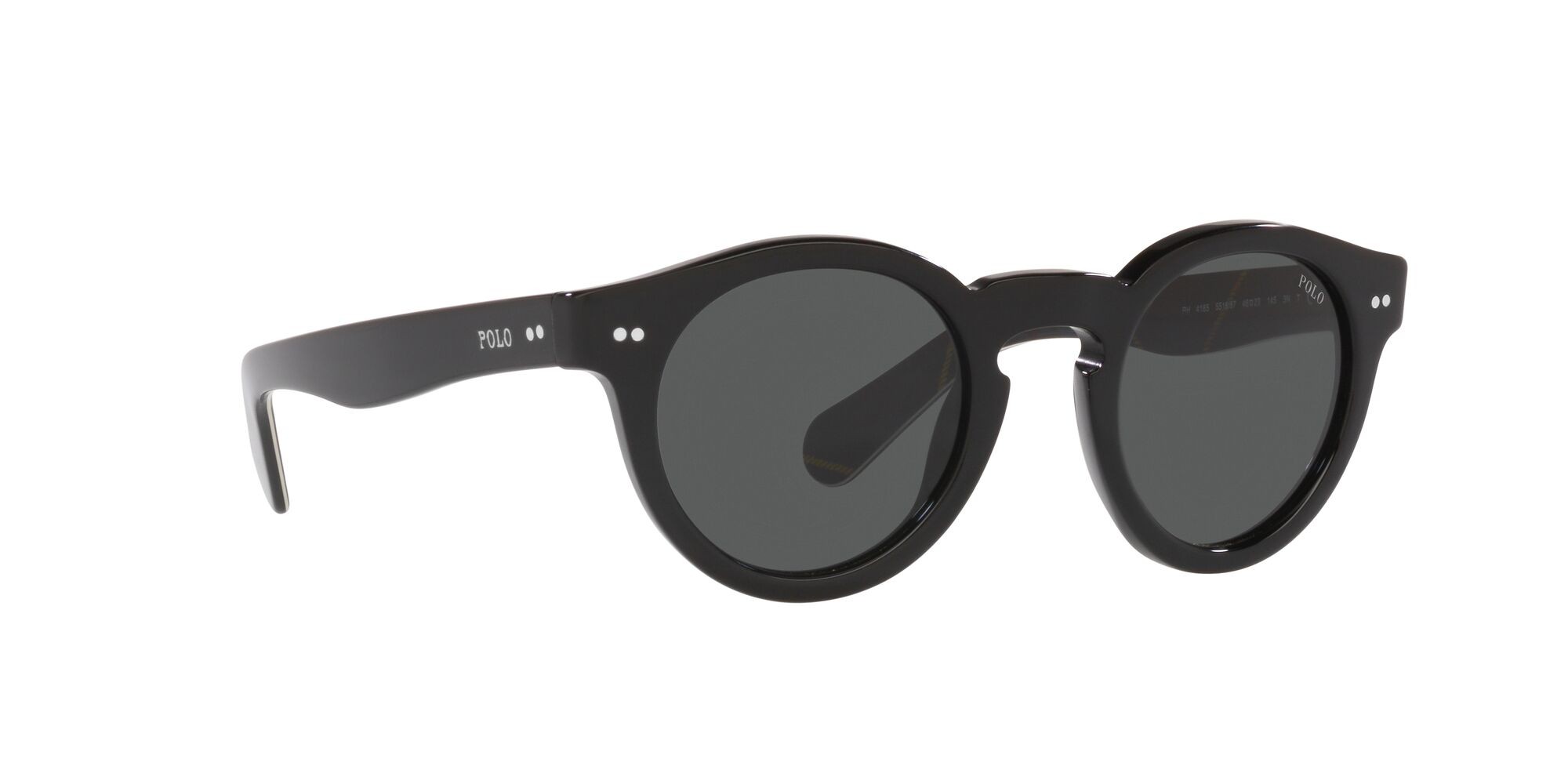 Sonnenbrillen Polo PH 4165 (551887) farbe nero lucido form pantos gläser grigio