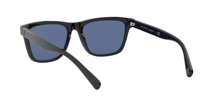Sonnenbrillen Polo PH 4167 (500180) farbe black form quadratisch gläser dark blue