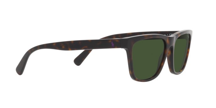 Sonnenbrillen Polo PH 4167 (500371) farbe shiny dark havana wimbledon form quadratisch gläser dark green