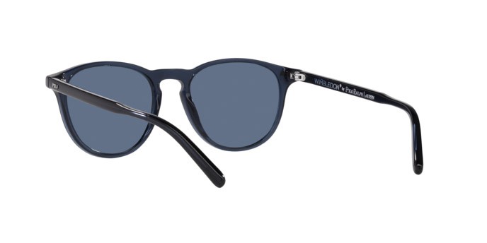 Sonnenbrillen Polo PH 4181 (547080) farbe blu navy brillante trasparente form pantos gläser blu