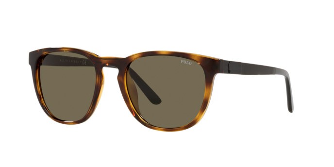 Sonnenbrillen Polo PH 4182U (5003/3) farbe shiny havana form quadratisch gläser brown