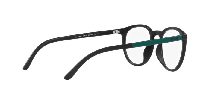 Sonnenbrillen Polo PH 4183U (6081/1) farbe nero opaco form pantos gläser azzurro