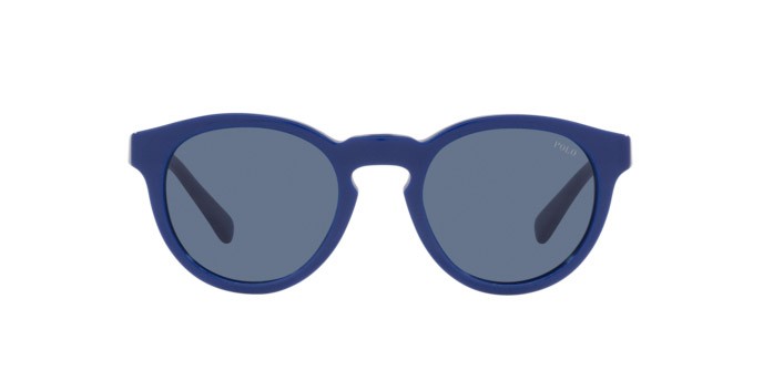 Occhiali da sole Polo PH 4184 (523580) colore shiny royal blue forma pantos lenti dark blue