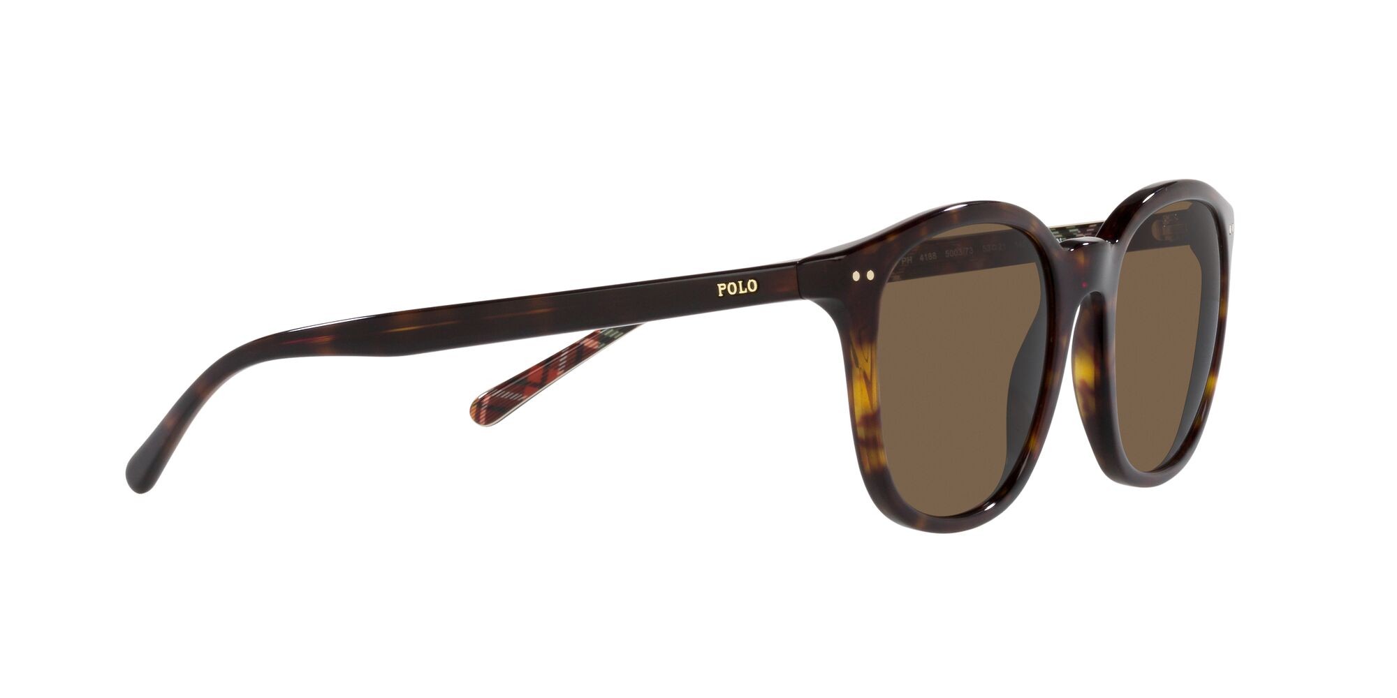 Sonnenbrillen Polo PH 4188 (500373) farbe havana scuro lucido form quadratisch gläser marrone