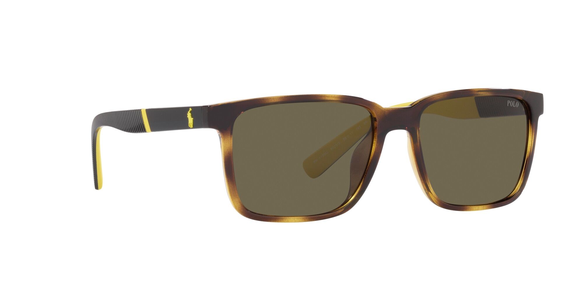 Sonnenbrillen Polo PH 4189U (5003/3) farbe havana lucido form rechteckig gläser marrone