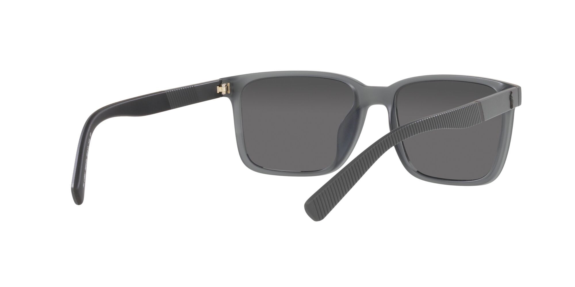 Sonnenbrillen Polo PH 4189U (5696Z3) farbe grigio opaco trasparente form rechteckig gläser polarizzata grigio specchiato argento