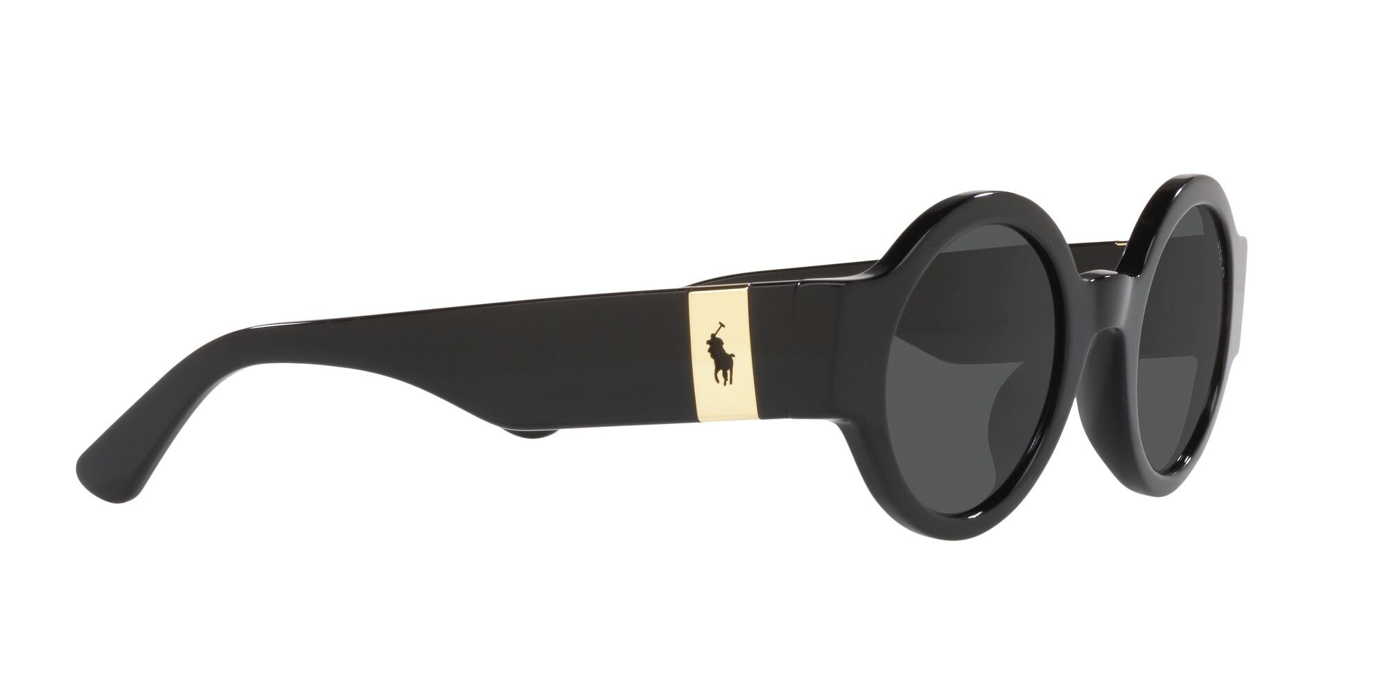 Sonnenbrillen Polo PH 4190U (500187) farbe nero lucido form rund gläser grigio