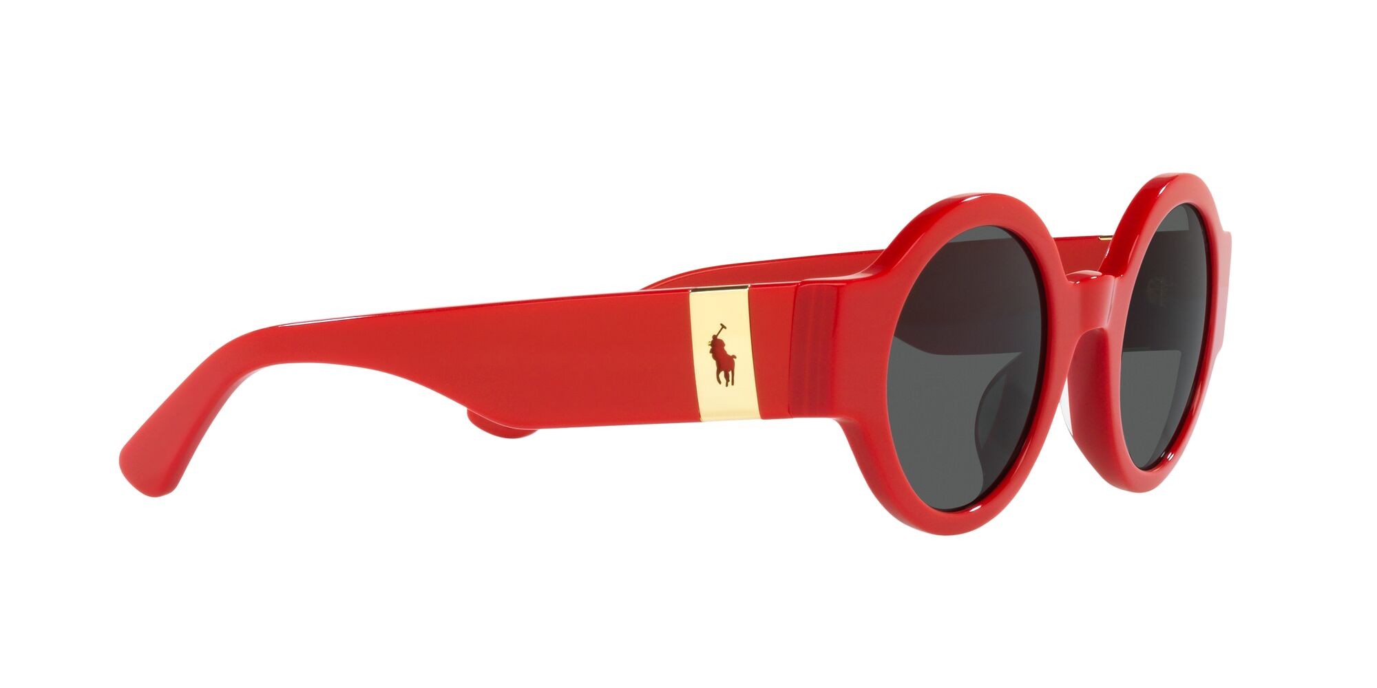 Sonnenbrillen Polo PH 4190U (525787) farbe rosso lucido form rund gläser grigio