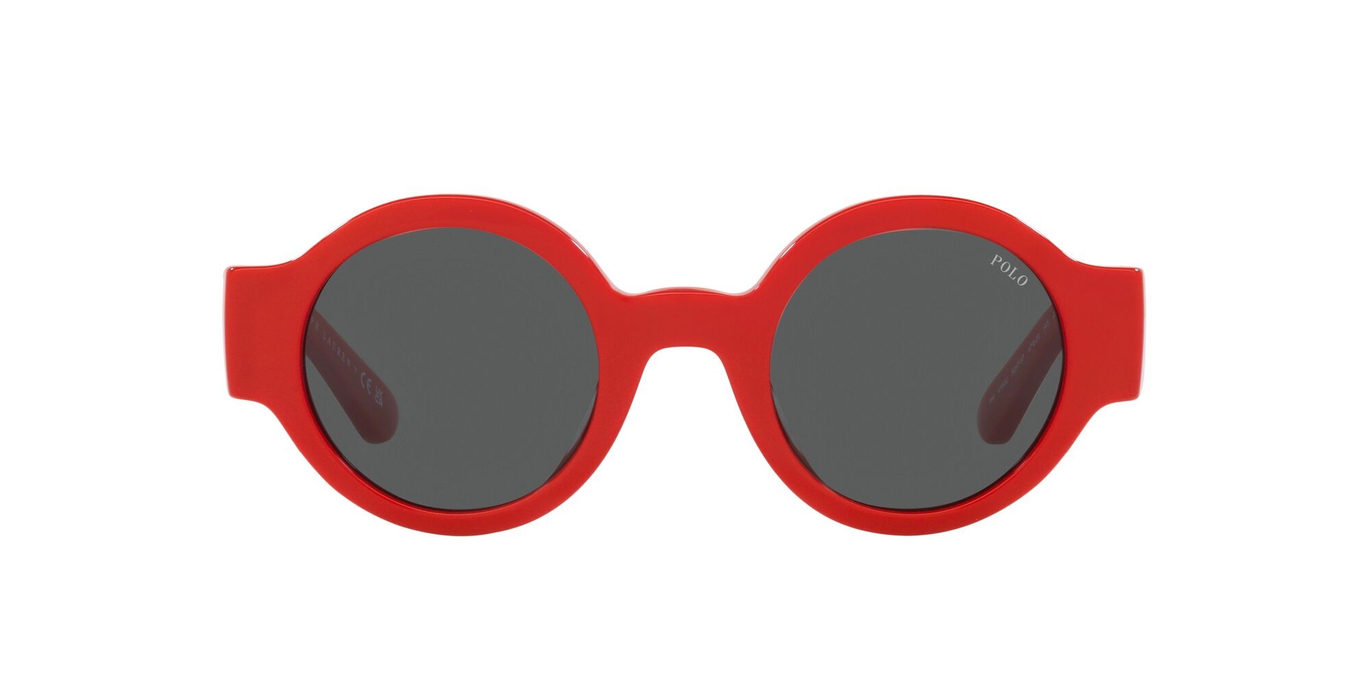 Sonnenbrillen Polo PH 4190U (525787) farbe rosso lucido form rund gläser grigio
