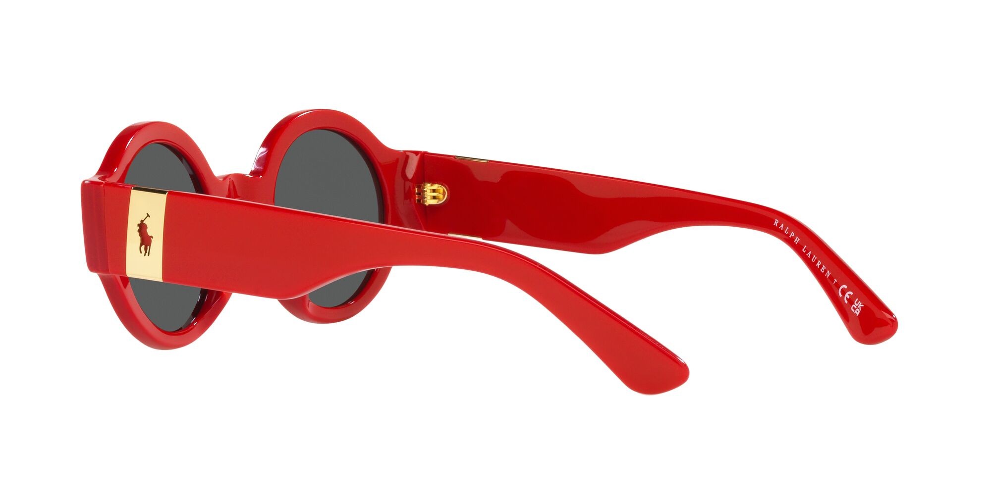 Sonnenbrillen Polo PH 4190U (525787) farbe rosso lucido form rund gläser grigio