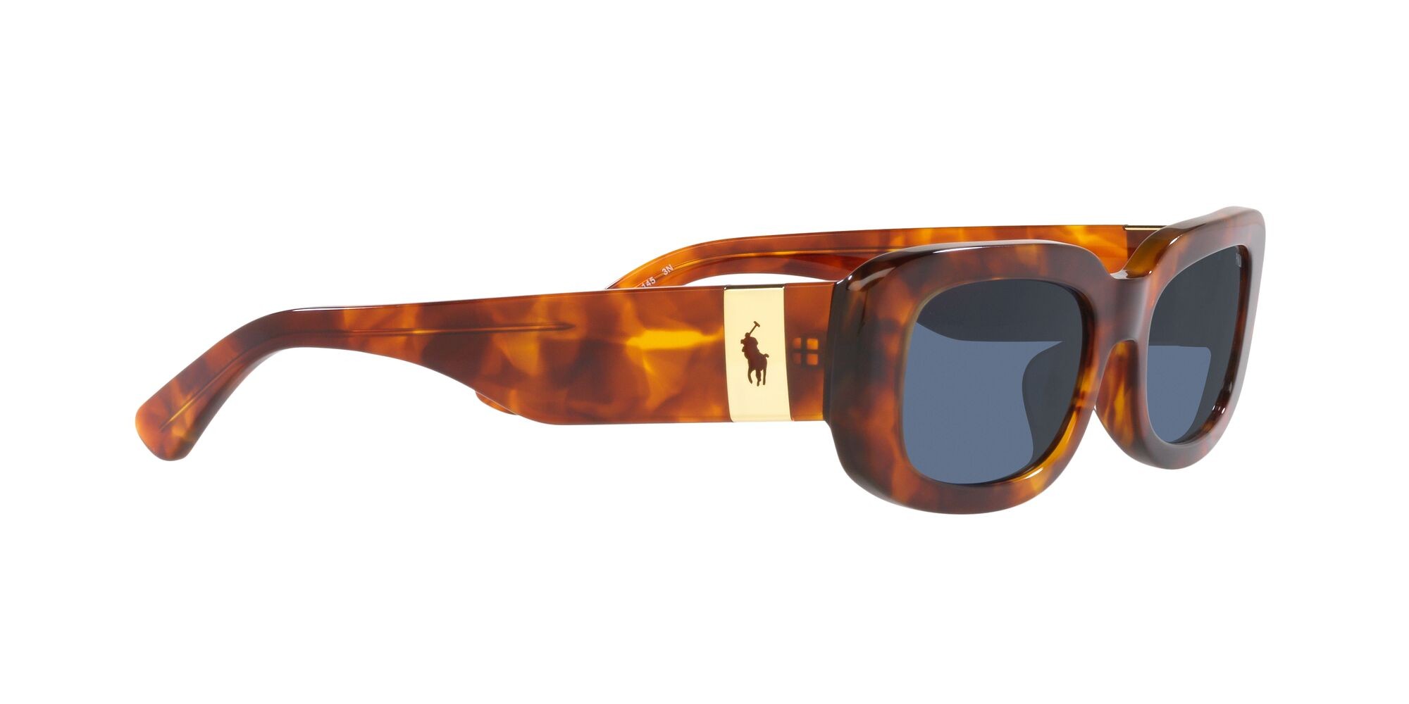 Sonnenbrillen Polo PH 4191U (601180) farbe havana arancione brillante form quadratisch gläser blu