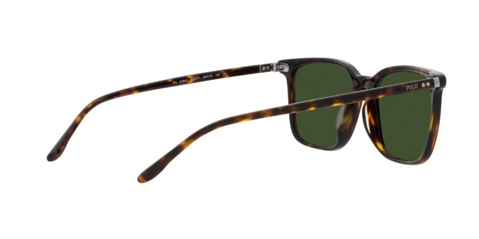 Sonnenbrillen Polo PH 4194U (500371) farbe havana scuro lucido form quadratisch gläser verde scuro