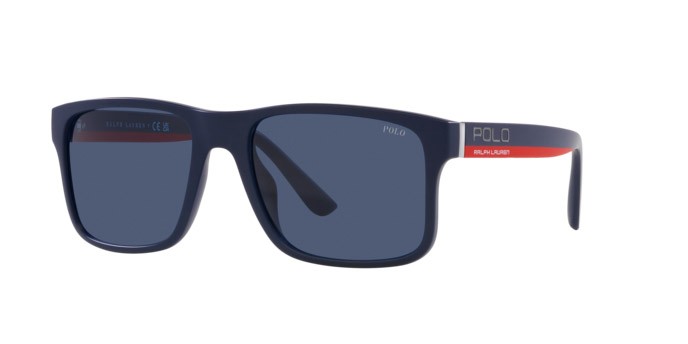 Sonnenbrillen Polo PH 4195U (590480) farbe matte new port navy form unregelmäßig gläser blu