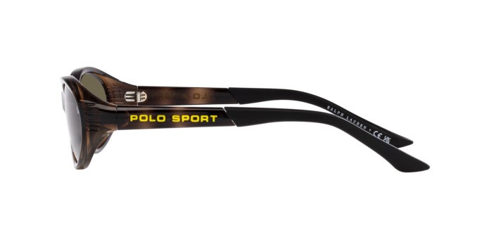 Sunglasses Polo PH 4197U (5003/3) color havana lucido shape oval lenses marrone