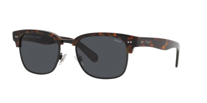 Sonnenbrillen Polo PH 4202 (500387) farbe havana scuro lucido form quadratisch gläser grigio