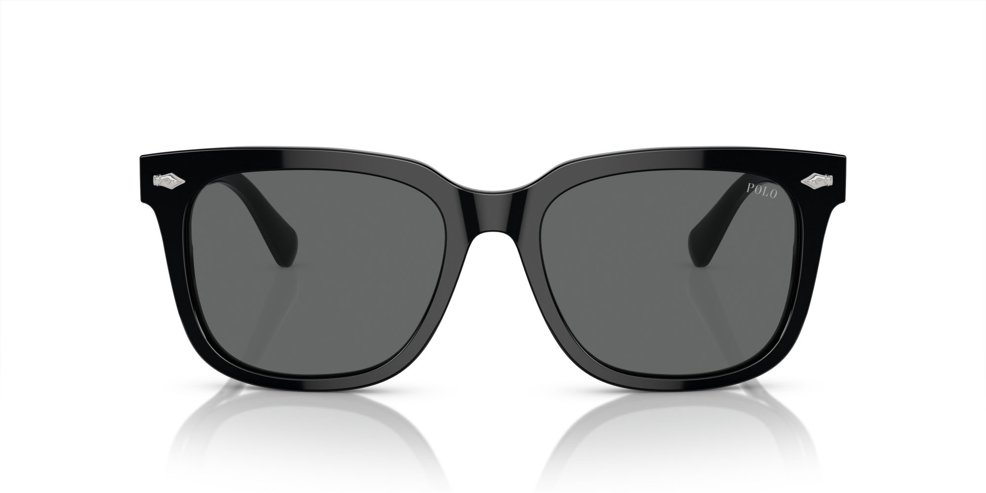 Sonnenbrillen Polo PH 4210 (500187) farbe nero lucido form quadratisch gläser grigio