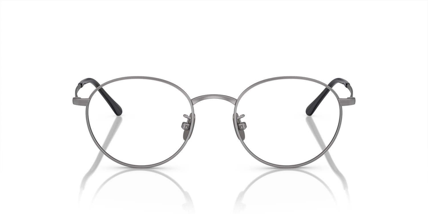 Eyeglasses Polo PH 1221TD (9266) color gunmetal semi-brillante shape round lenses lente demo
