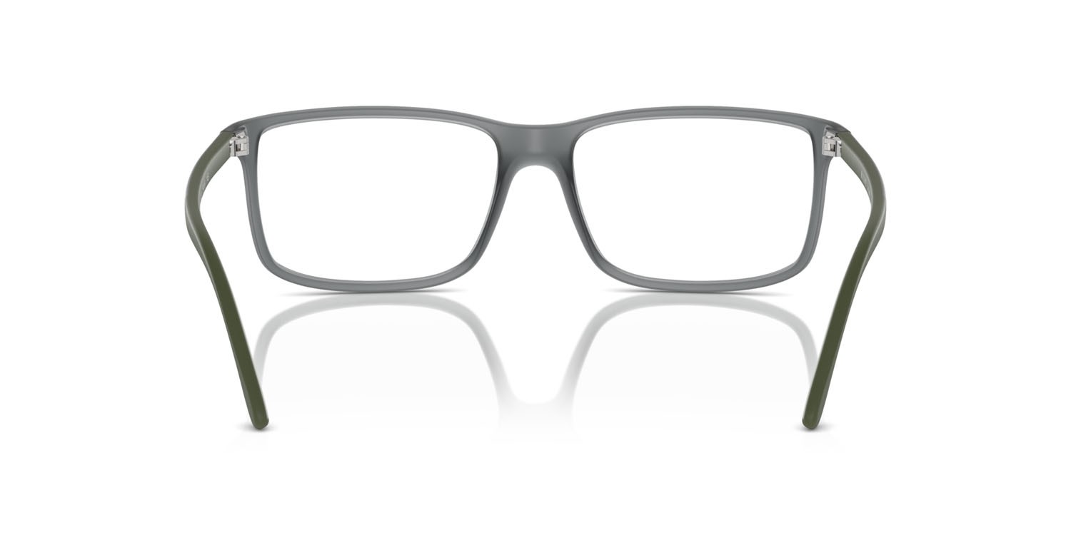 Occhiali da vista Polo PH 2126 (5763) colore grigio opaco trasparente forma rettangolare lenti lente demo