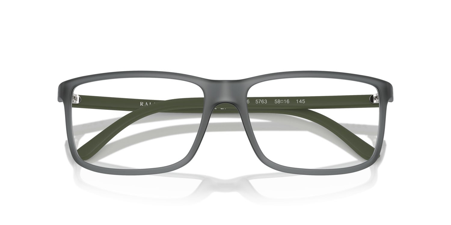 Occhiali da vista Polo PH 2126 (5763) colore grigio opaco trasparente forma rettangolare lenti lente demo