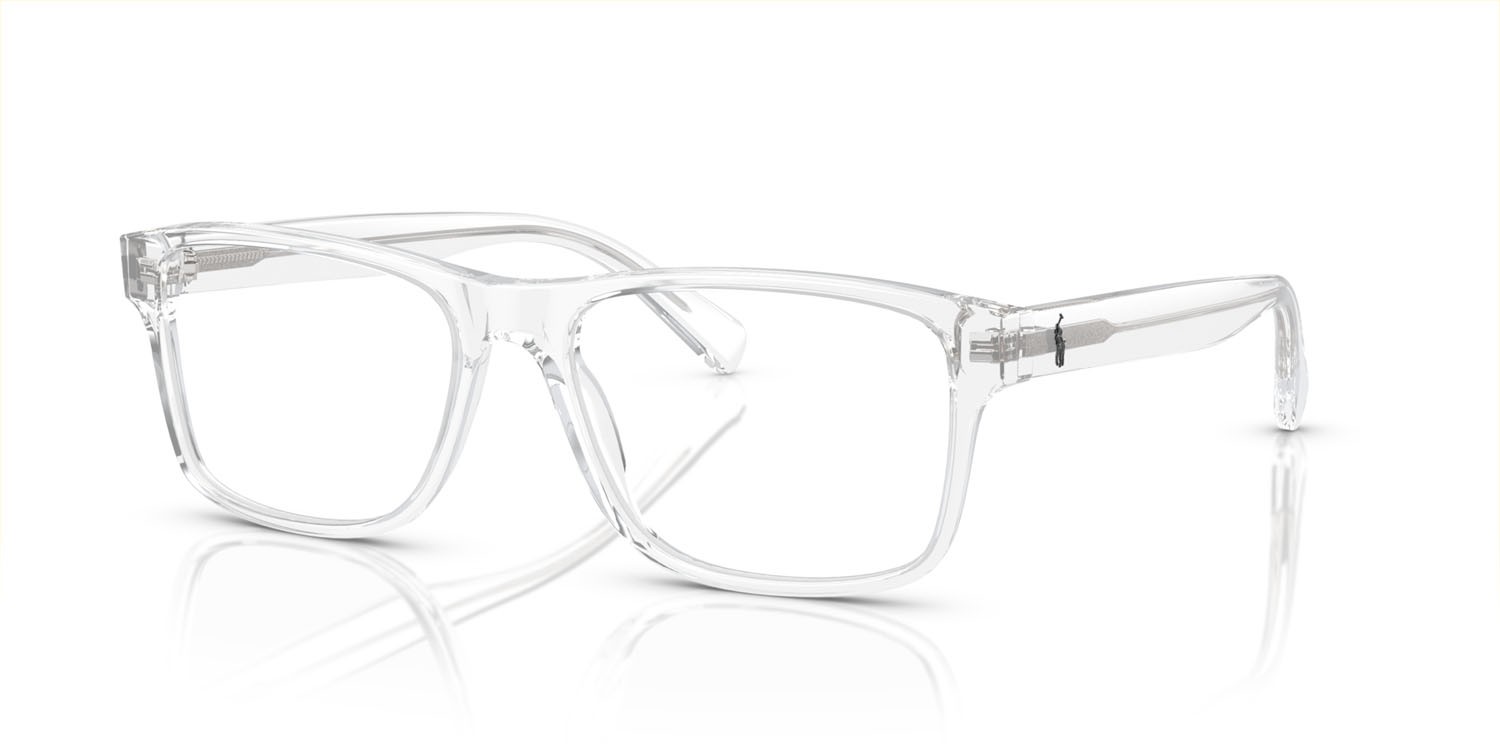 Eyeglasses Polo PH 2223 (5331) color crystal brillante shape square lenses lente demo