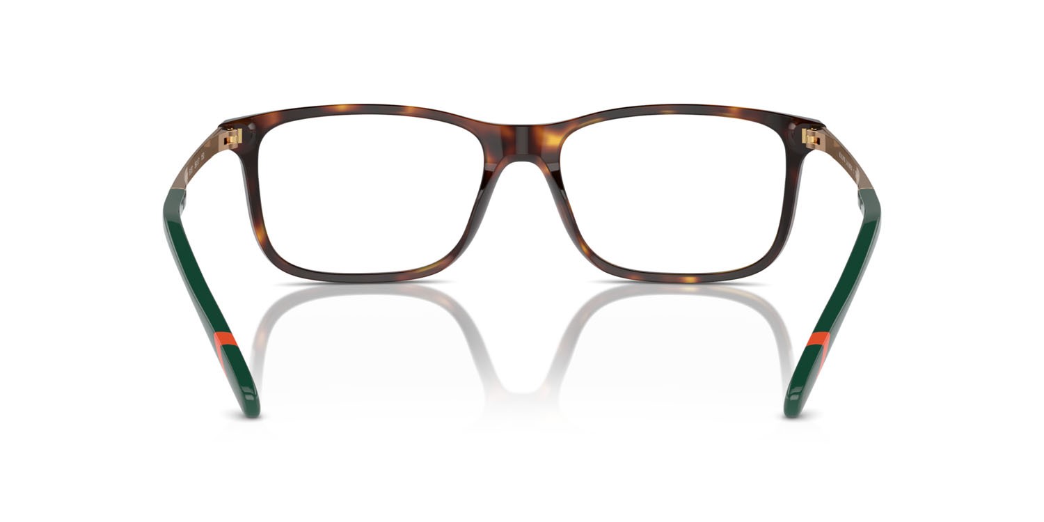Occhiali da vista Polo PH 2273 (6137) colore marrone tartarugato brillante forma rettangolare lenti lente demo