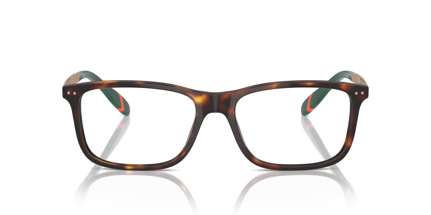 Occhiali da vista Polo PH 2273 (6137) colore marrone tartarugato brillante forma rettangolare lenti lente demo