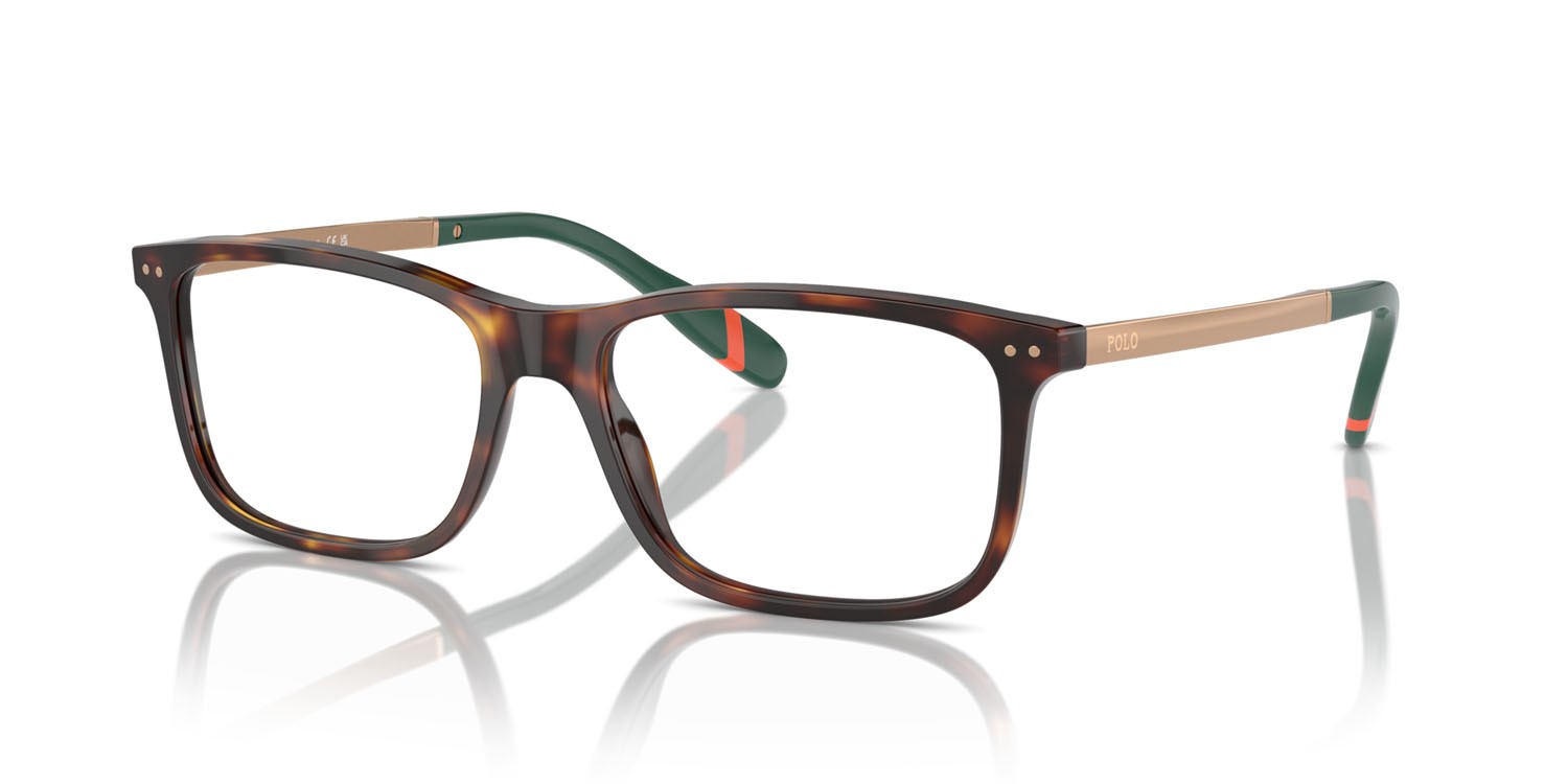 Occhiali da vista Polo PH 2273 (6137) colore marrone tartarugato brillante forma rettangolare lenti lente demo