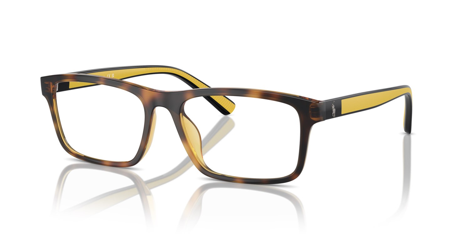 Occhiali da vista Polo PH 2274U (5003) colore havana lucido forma rettangolare lenti lente demo