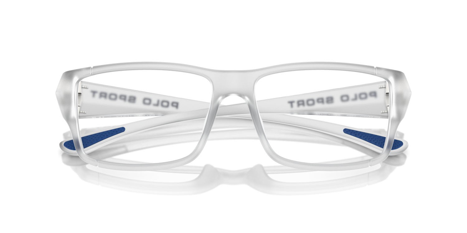 Eyeglasses Polo PH 2275U (5869) color cristallo opaco shape rectangle lenses lente demo