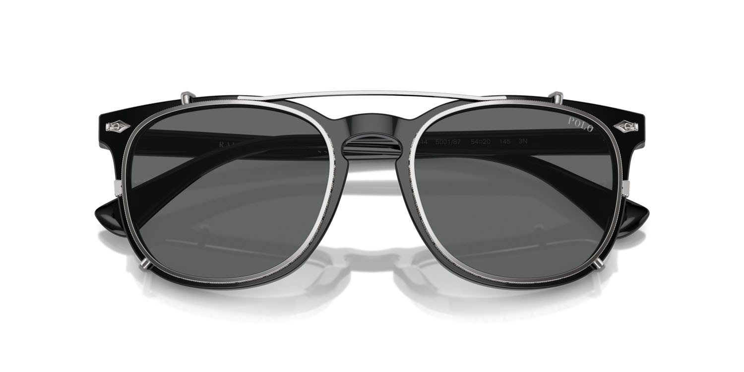 Sonnenbrillen Polo PH 4214 (500187) farbe nero lucido form quadratisch gläser grigio scuro