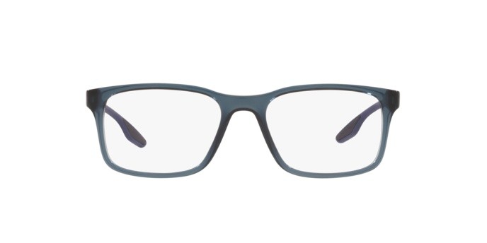 Eyeglasses Prada Linea Rossa Lifestyle PS 01LV (CZH1O1) color blue shape square lenses demo lens