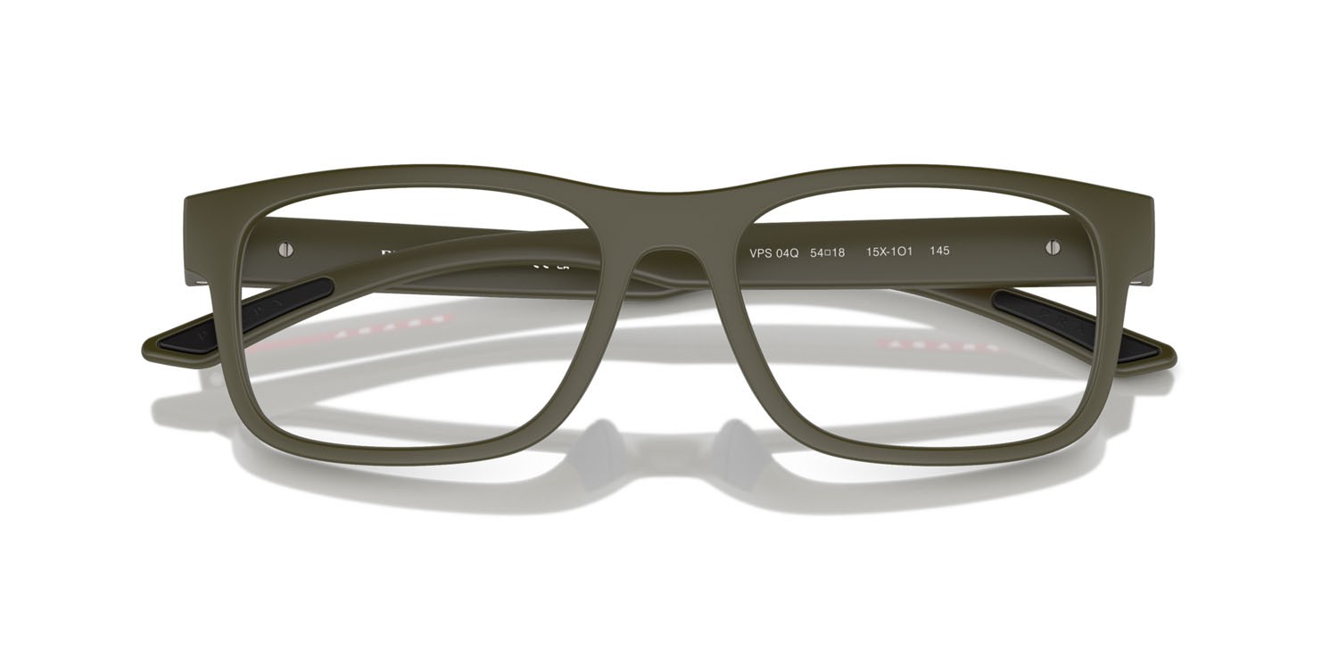 Occhiali da vista Prada Linea Rossa PS 04QV (15X1O1) forma rettangolare lenti lente demo