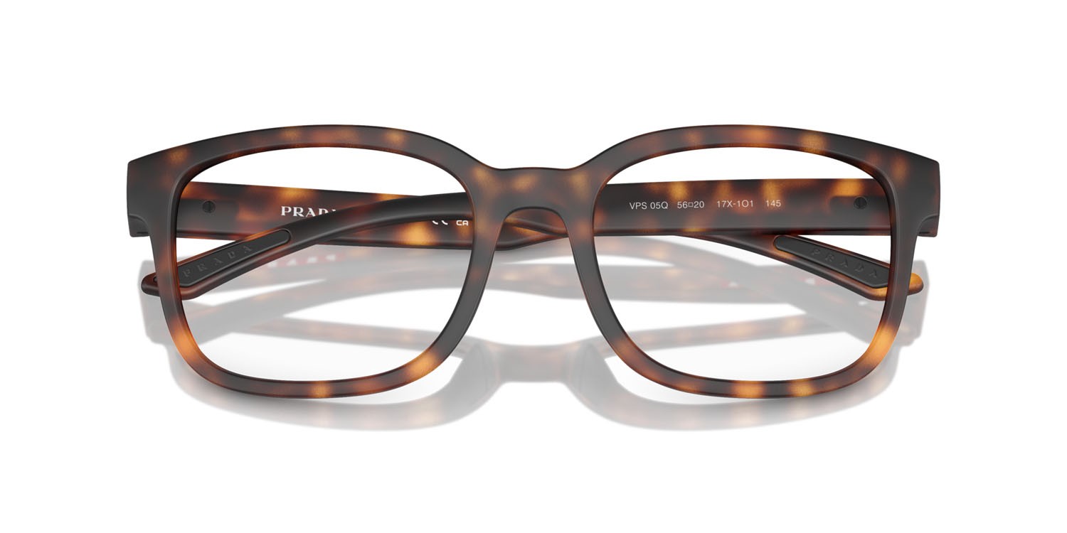 Occhiali da vista Prada Linea Rossa PS 05QV (17X1O1) forma quadrato lenti lente demo