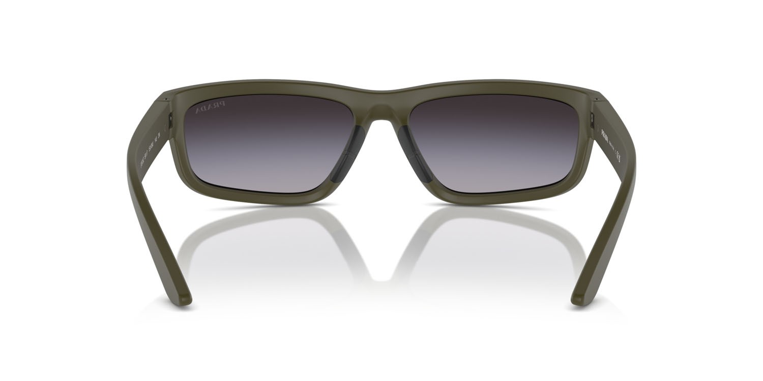 Sunglasses Prada Linea Rossa PS 05ZS (15X09U) shape rectangle lenses sfumato grigio