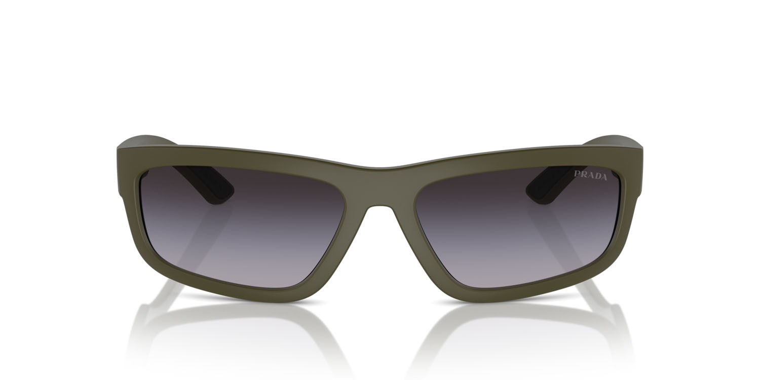 Sunglasses Prada Linea Rossa PS 05ZS (15X09U) shape rectangle lenses sfumato grigio