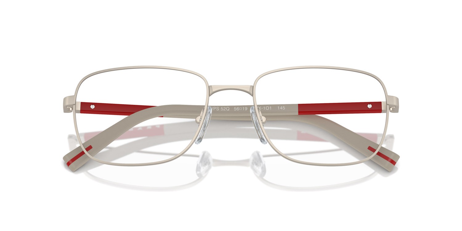 Eyeglasses Prada Linea Rossa PS 52QV (18X1O1) shape square lenses lente demo
