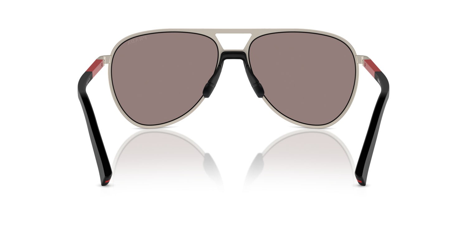 Sonnenbrillen Prada Linea Rossa PS 53ZS (18X80I) farbe champagne opaco form aviator 