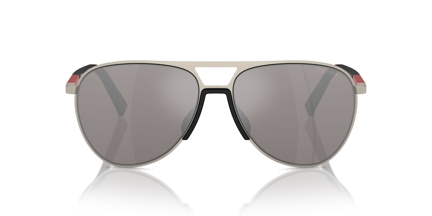 Sonnenbrillen Prada Linea Rossa PS 53ZS (18X80I) farbe champagne opaco form aviator 