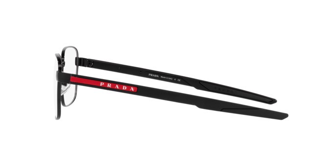 Brillen Prada Linea Rossa PS 54OV (1AB1O1) farbe black form quadratisch gläser demo lens